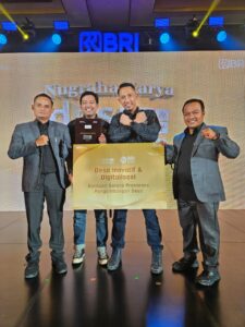 Desa Ibru pemenang Desa BRILiaN paling inovatif dan digitalisasi terbaik
