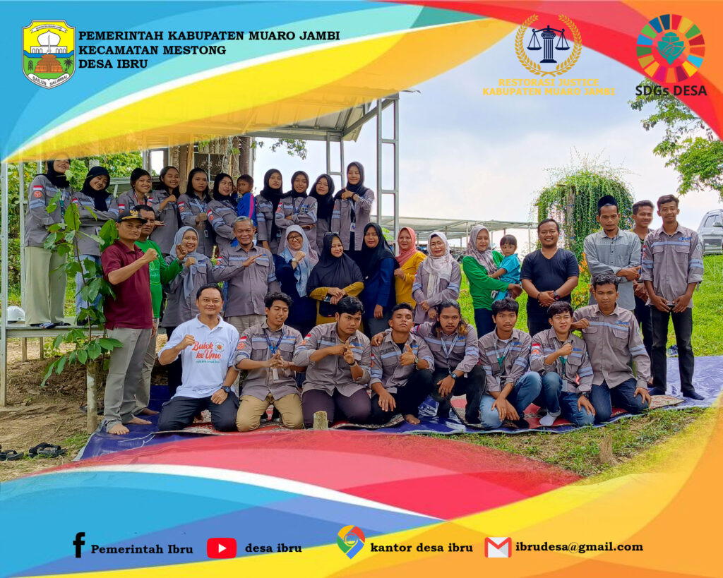Penerimaan Program Kerja Mahasiswa Universitas Jambi dan Pemerintah Desa Ibru