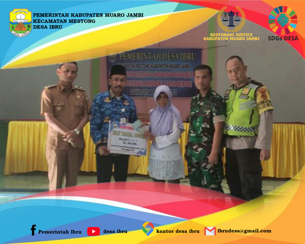 PENYALURAN BANTUAN LANGSUNG TUNAI DANA DESA ( BLT DD )