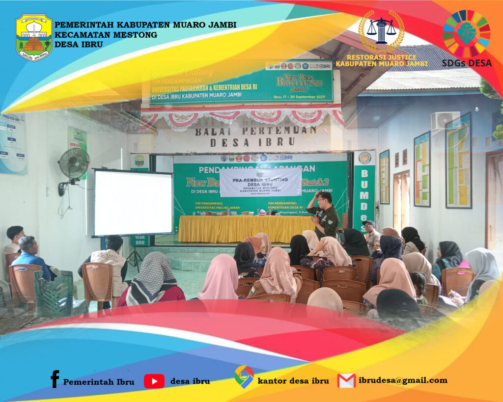 Desa Ibru melaksanakan Pra-Rembug Stunting