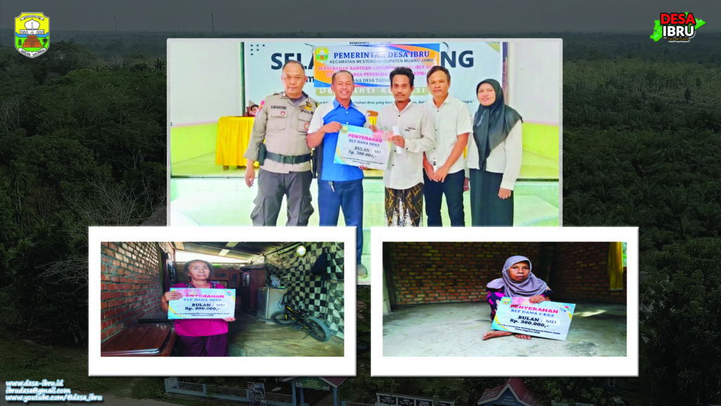 Penyaluran BLT-DD Bulan Mei 2025 Pemerintah Desa Ibru