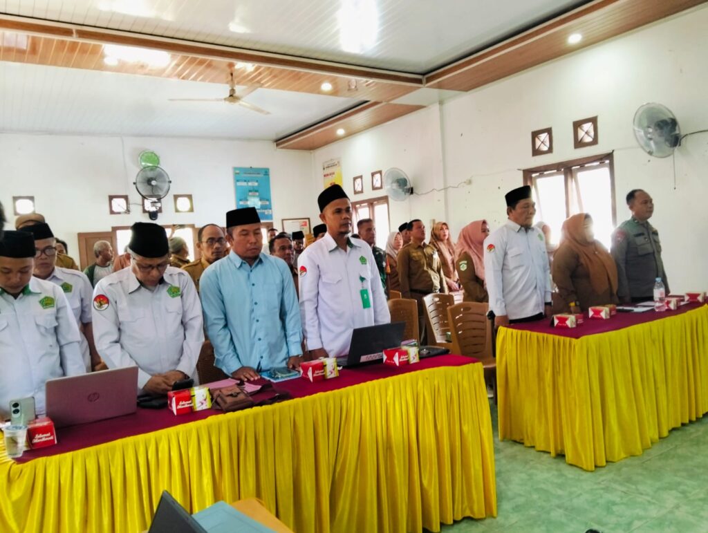Rapat Koordinasi dan Persiapan Kegiatan Musabaqoh Tilawatil Qur’an ke XXX Tingkat Kecamatan Mestong Tahun 2026 Di Desa Ibru