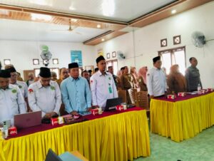 Rapat Koordinasi dan Persiapan Kegiatan Musabaqoh Tilawatil Qur’an ke XXX Tingkat Kecamatan Mestong Tahun 2026 Di Desa Ibru