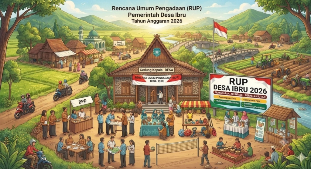 RENCANA UMUM PENGADAAN (RUP) PEMERINTAH DESA IBRU TAHUN ANGGARAN 2026