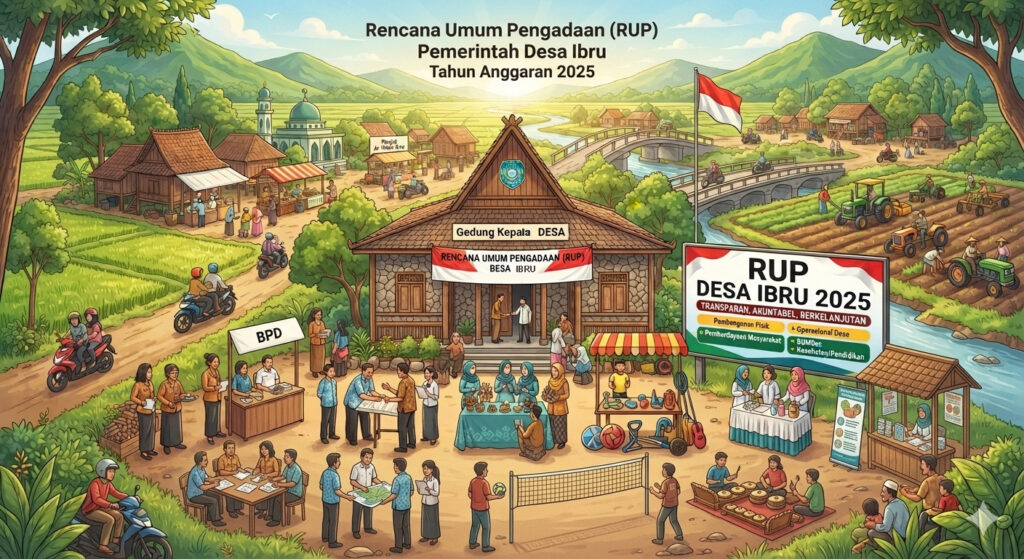 RENCANA UMUM PENGADAAN (RUP) PEMERINTAH DESA IBRU TAHUN ANGGARAN 2025